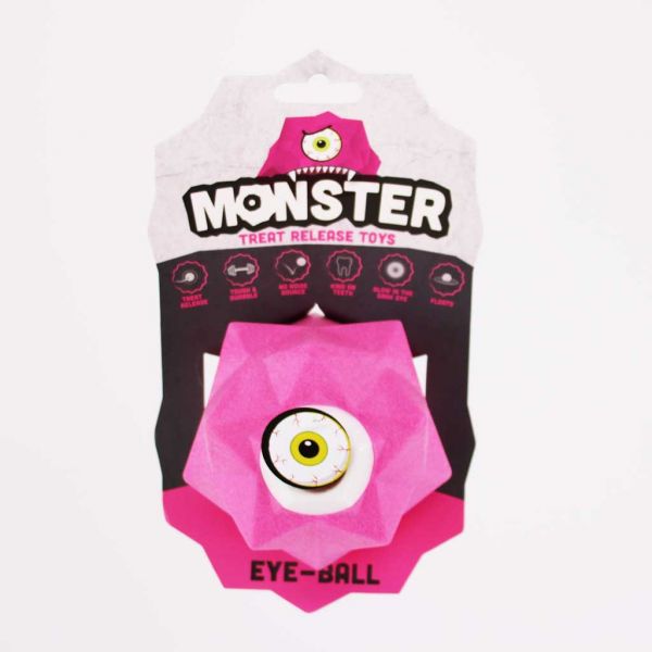 AUSSIE DOG MONSTER TREAT TOY PINK