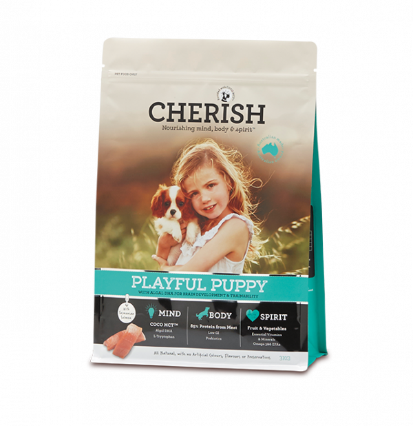 CHERISH PLAYFUL PUPPY 3KG