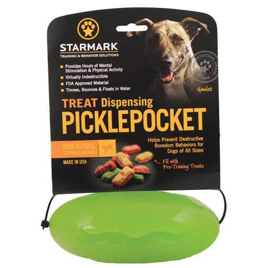 TREAT DISPENSING PICKLE POCKET