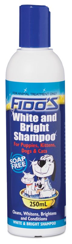 FIDOS WHITE & BRIGHT SHAMPOO 250ML