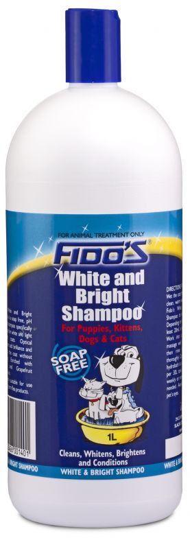 FIDOS WHITE & BRIGHT SHAMPOO 1L