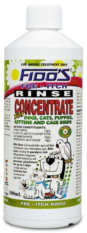 FIDOS RINSE CONCENTRATE 500ML