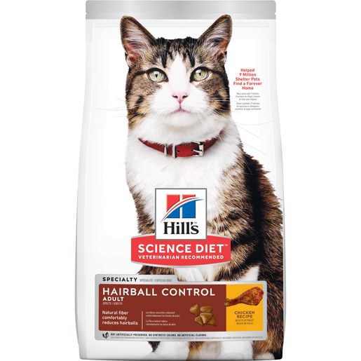 HILLS CAT ADULT HAIRBALL 4KG
