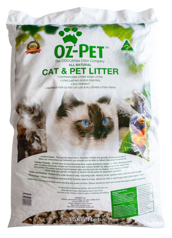 OZ-PET CAT & PET LITTER 15KG