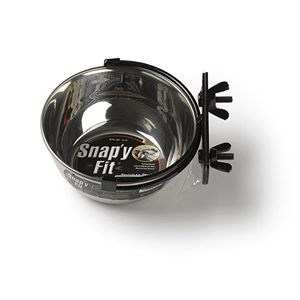 SNAPY FIT STAINLESS STEEL BOWL 300ML 10Z