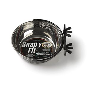 SNAPY FIT STAINLESS STEEL BOWL 600ML 20Z