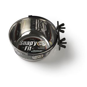SNAPY FIT STAINLESS STEEL BOWL 1L