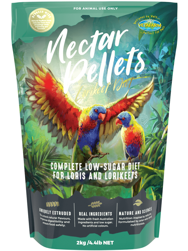 VETAFARM NECTAR PELLETS 2KG