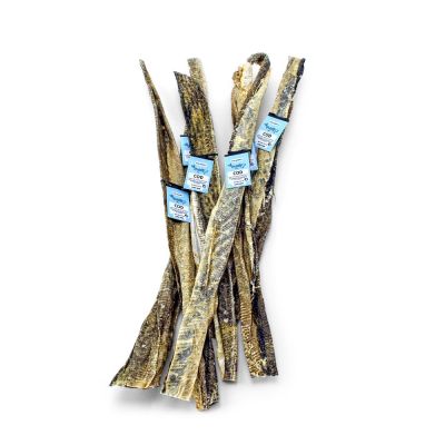ICELANDIC DOG COD SKIN STRIP LONG 18-22"